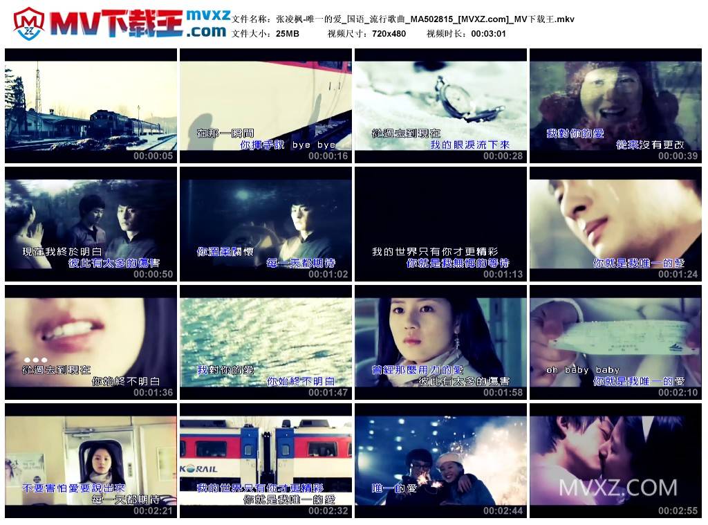 张凌枫-唯一的爱_国语_流行歌曲_MA502815